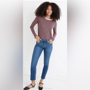 Madewell Women’s Mid-Rise Stovepipe Jeans Size 30